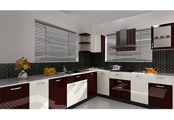 l-shaped kitchen