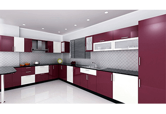 l-shaped kitchen